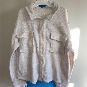 Cozy Cream Kids Jacket by BKE youth